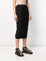 Thumbnail for your product : Rick Owens Fitted Skirt