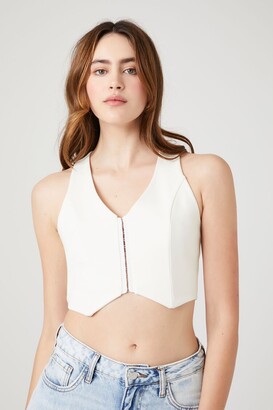 Forever 21 Hook-and-Eye Tank Top - ShopStyle