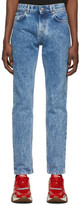 Thumbnail for your product : Versace Blue Straight Jeans