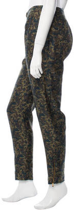 La Prestic Ouiston Camouflage Silk Pants w/ Tags
