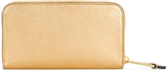 Moschino gold logo wallet