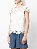 Thumbnail for your product : Milly Floral Lace Top