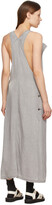 Thumbnail for your product : Y's Grey Kersey U Jumpsuit Dress