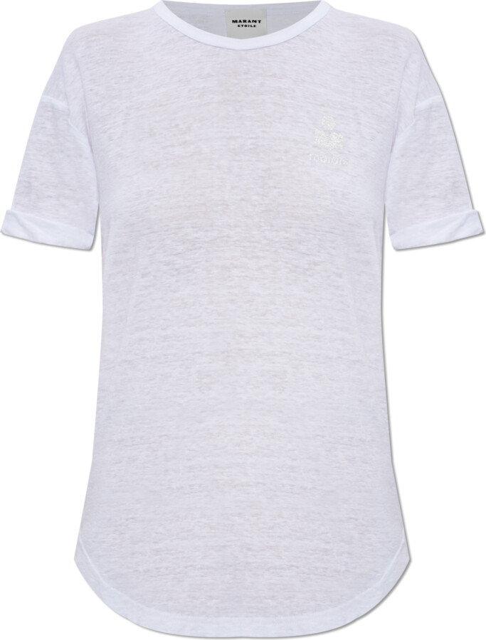 Marant Etoile T-shirt ‘Koldia’  - White