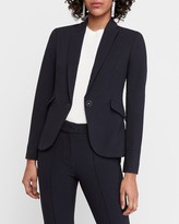 Thumbnail for your product : Express One Button Peak Lapel Blazer
