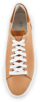 Thumbnail for your product : Brunello Cucinelli Men's Leather Sneakers, Beige