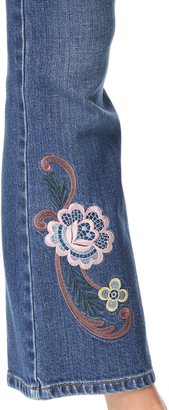 Stella McCartney Skinny Crop Kick Flare Jeans