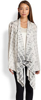 Thumbnail for your product : Eileen Fisher Alpaca/Silk Tie-Dye Wrap Cardigan