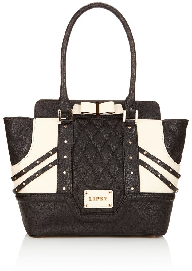 Lipsy Home > Shoes Accessories > Handbags > Bow Trim Tote Bag handbags