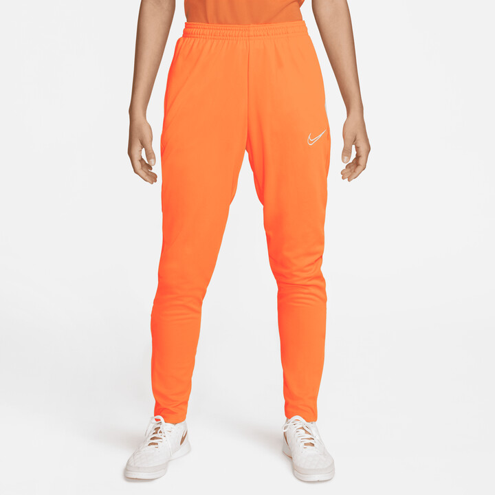 Nike Women's DriFIT Academy Soccer Pants in Orange ShopStyle