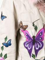 Thumbnail for your product : Liska floral embroidered jacket
