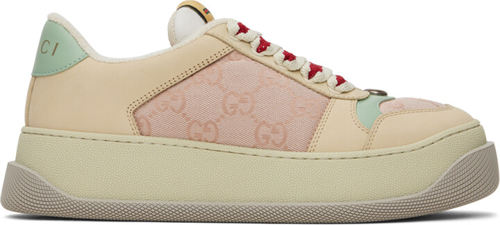 mens pink gucci sneakers