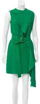 Thumbnail for your product : Calvin Klein Sleeveless Ruffle Tie Dress w/ Tags Green Sleeveless Ruffle Tie Dress w/ Tags