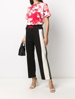 Thumbnail for your product : McQ Swallow Bi-Colour Wide Leg Track Pants