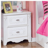Thumbnail for your product : Signature Design by Ashley Lydia 2 Drawer Nightstand