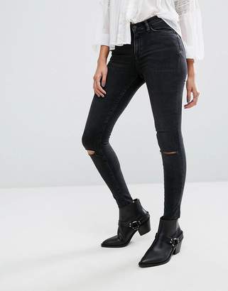 AllSaints Grace Slashed Jeans