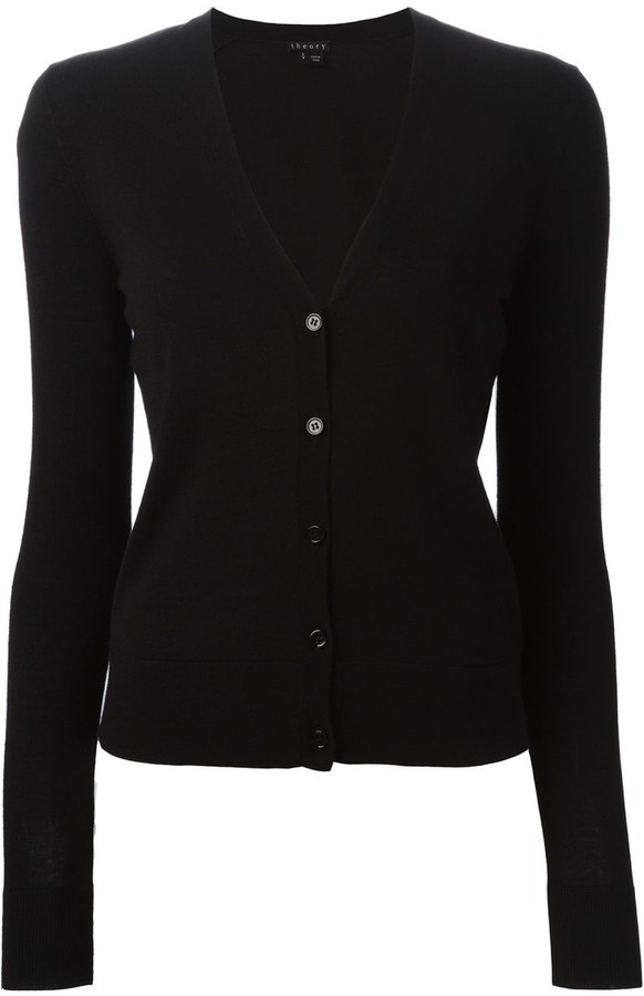 theory black cardigan