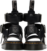 Thumbnail for your product : Rick Owens Black Dr. Martens Edition Gryphon High Sandals