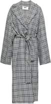 Thumbnail for your product : Zimmermann Frayed Checked Wool Jacket