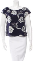 Thumbnail for your product : Alice + Olivia Silk Floral Top