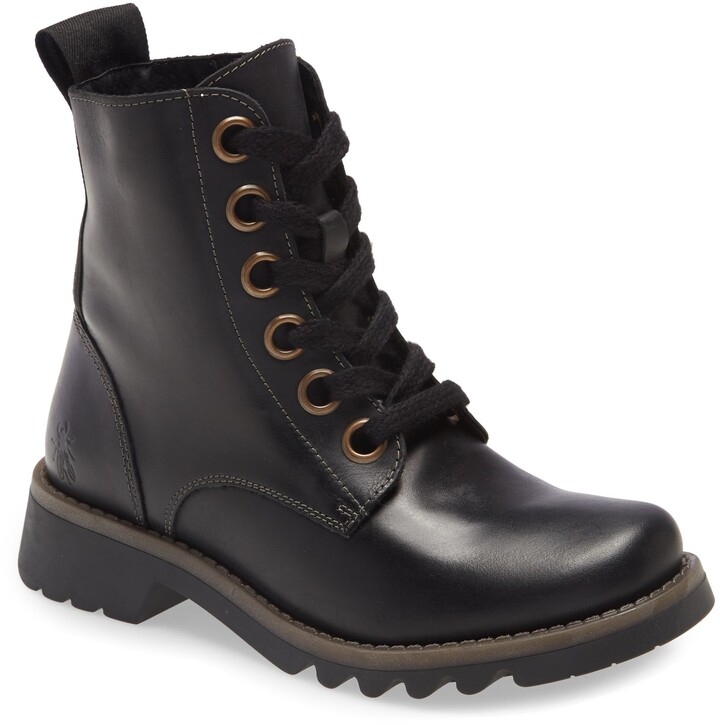 fly london same lace up boot