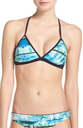 Zella Women's Print Bikini Top