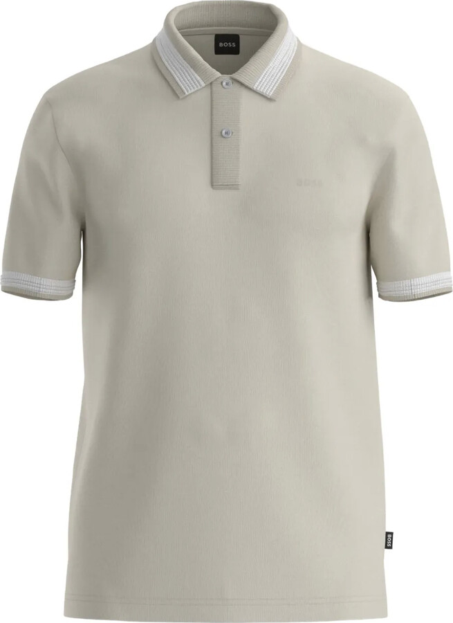 HUGO BOSS Tipped Collar Polo Shirt