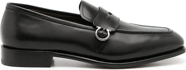 Ferragamo Leather Penny Loafers