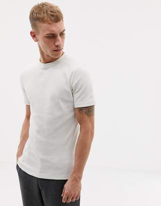 Tiger of Sweden slim fit crew neck t-shirt in off white