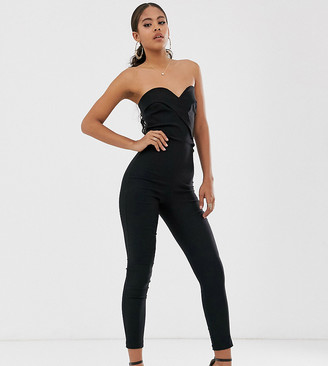 tall strapless jumpsuit