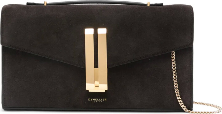 DeMellier Vancouver suede clutch