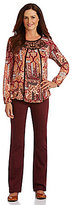 Thumbnail for your product : Nurture Boho Paisley Patchwork Peasant Top