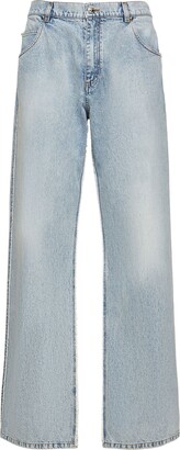 Men Loose Fit Denim Jeans | ShopStyle UK