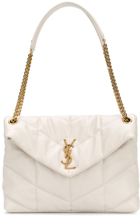 Saint Laurent medium Loulou Puffer shoulder bag - ShopStyle