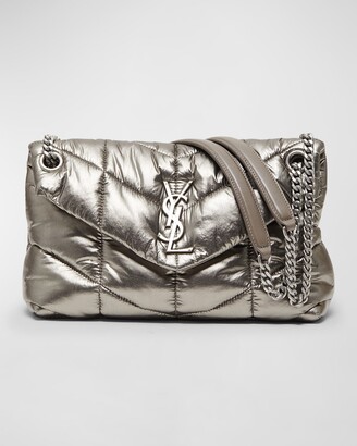 Yves Saint Laurent Handbag - Silver - Coleção - Vania's Change