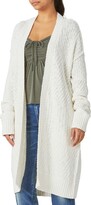 Thumbnail for your product : Lucky Brand Mixed Stitch Longline Cotton Blend Cardigan