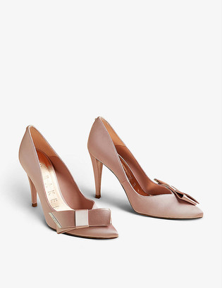 Ted Baker Daysii pointed-toe satin courts