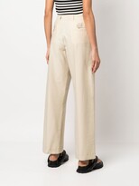Thumbnail for your product : Alysi Wide Leg High-Waisted Trousers