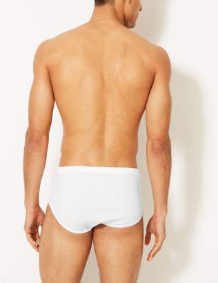 Marks and Spencer 5 Pack Pure Cotton Briefs with StayNEW