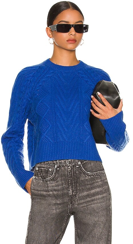 rag and bone blue sweater