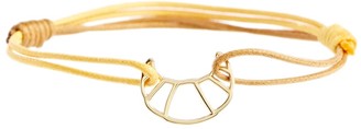 ALIITA Croissant Puro 9kt gold cord bracelet