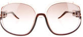 Thumbnail for your product : Just Cavalli Chain-Link Oversize Sunglasses