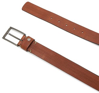 Ted Baker Line Detail Leather Belt