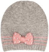 Thumbnail for your product : Alice Hannah Stripes with Pearl Bow Women's Beanie