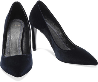 222FAYNA Pointed-toe pumps with straps - Pumps & Sandals - Maje.com