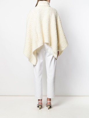 Jacquemus Turtleneck Knitted Poncho