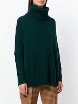 Thumbnail for your product : Prada elbow patch roll neck sweater