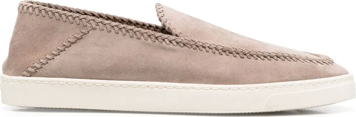 Slip-On Suede Loafers