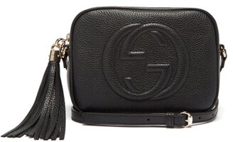 Gucci Soho Gg Small Leather Cross-body Bag - Black - ShopStyle