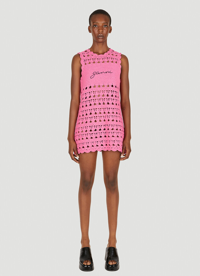 ワンピース GANNI Woman Dress Pink F7640 393 Ganni DRESS (F7640 393) (Ganni/ワンピース) 90584756【BUYMA】